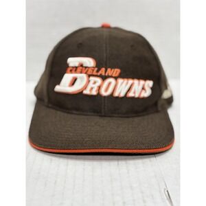 Vintage Cleveland Browns Puma Pro Line Strapback Hat NFL USA Cap OSFA